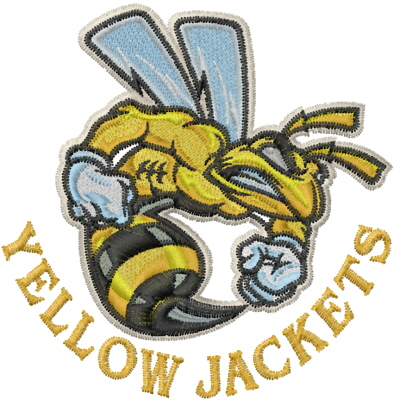 yellow jacket logo design