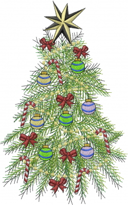 Christmas tree embroidery designs machine embroidery designs at