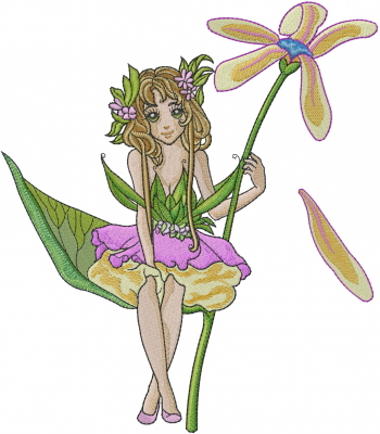 Flower Fairy Embroidery Designs Machine Embroidery Designs at