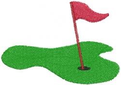 FLAG AND GREEN