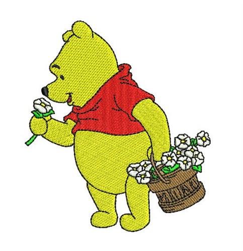 Winnie The Pooh Embroidery Design 