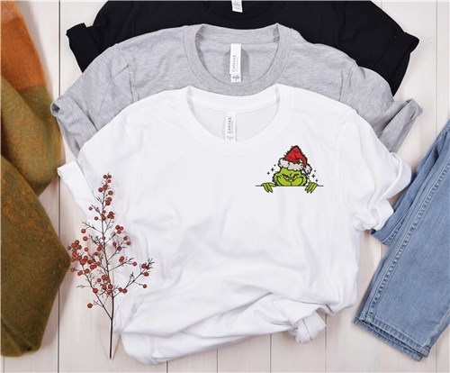 Christmas Grinch Peeking