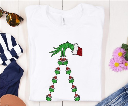 Holiday Grinch Seam Embellishment