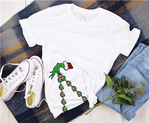 Holiday Grinch Seam Embellishment