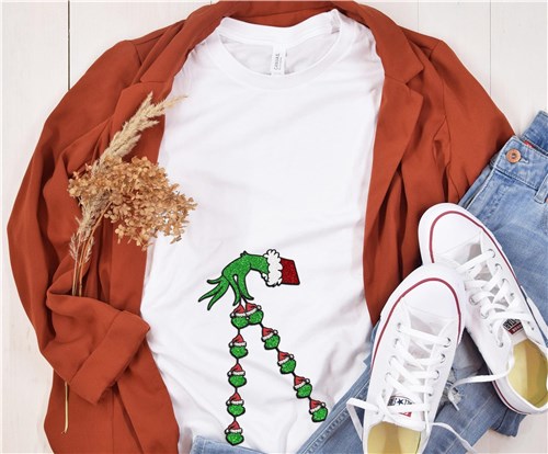 Holiday Grinch Seam Embellishment
