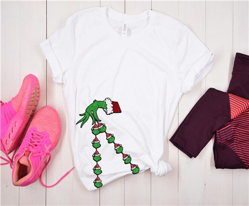 Holiday Grinch Seam Embellishment
