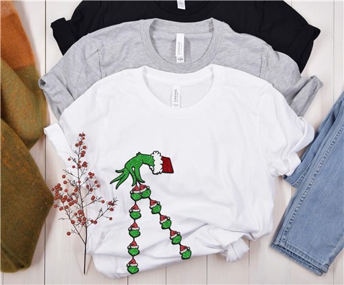 Holiday Grinch Seam Embellishment