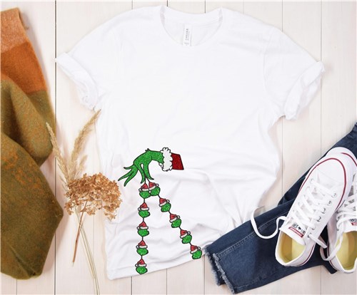 Holiday Grinch Seam Embellishment