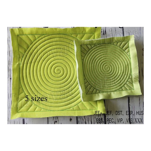 Spiral Sampler Beginner Embroidery Pattern (PDF)