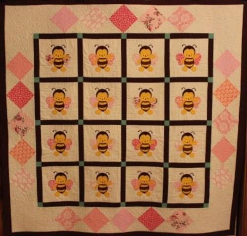 Applique Bumble Bee