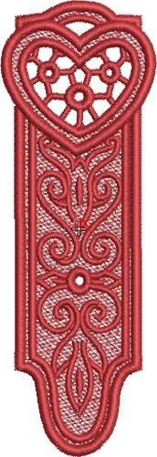 FSL Heart Bookmark 4