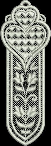 FSL Heart Bookmark 7