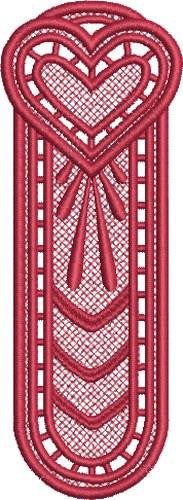 FSL Heart Bookmark 9
