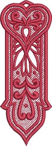 FSL Heart Bookmark 10