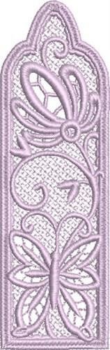 FSL Floral Bookmark