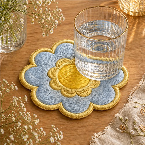 ITH Flower Coaster