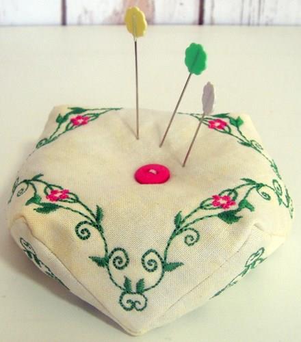 Offset Corner Pincushion