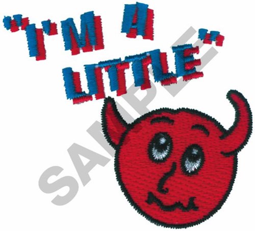Smiling Red Devil Face Smiling Red Devil Face