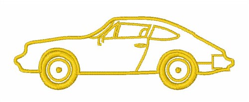 porsche outline