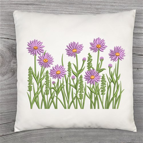 Lavender Flower Border