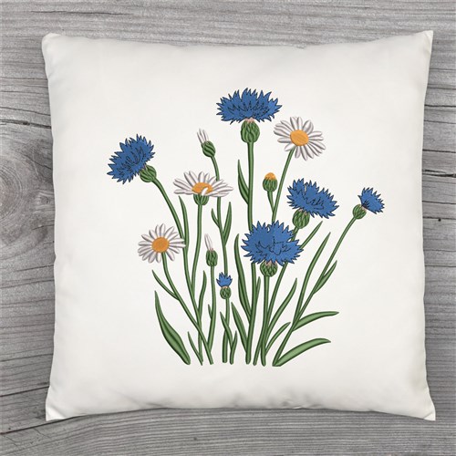Cornflower Blooms