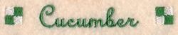 Cucumber Towel