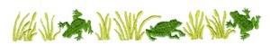 Frog Border Large