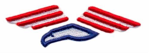 Puffy Patriotic Eagle