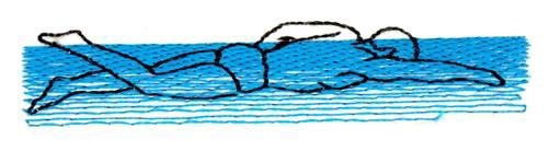Swimmer in Water
