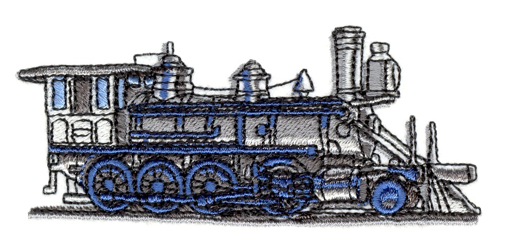 Steam train embroidery designs machine embroidery designs at