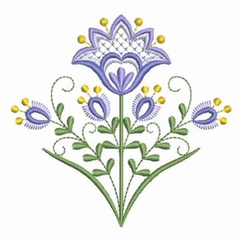  Machine Embroidery Designs :: Flowers :: Art Nouveau 12  Machine Embroidery Designs set 4x4
