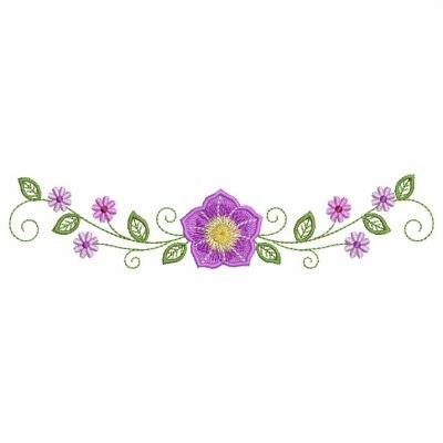 Fabric Accessories Floral Embroidery Lace Border-Pink : : Clothing  & Accessories