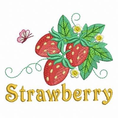 Strawberry Sewing Pins - Embellishment Pins - Gift for Quilters