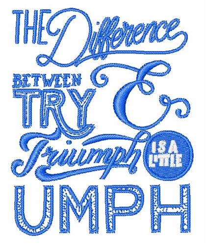 Difference Between Try & Triumph Difference Between Try & Triumph