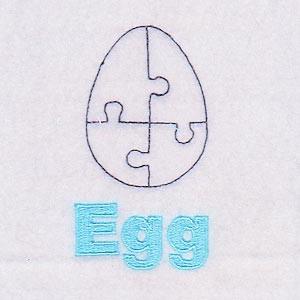 Puzzle Egg Easter Puzzle Egg Easter