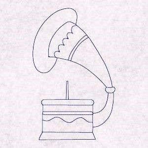 Redwork Gramophone Redwork Gramophone