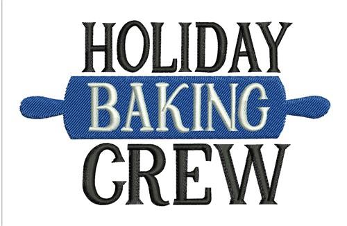 Christmas Baking Crew 11123 Embroidery Design