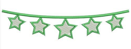 Green Stars Kitchen Towel