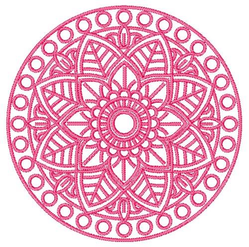 Pie Top Cutter - Mandala, FREE SHIPPING