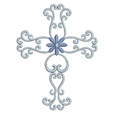 Fancy Cross Embroidery Designs INSTANT DOWNLOAD -  Portugal