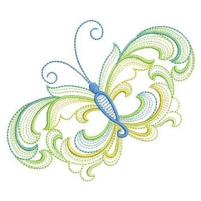 Adding embellishments to your embroidery projects using air