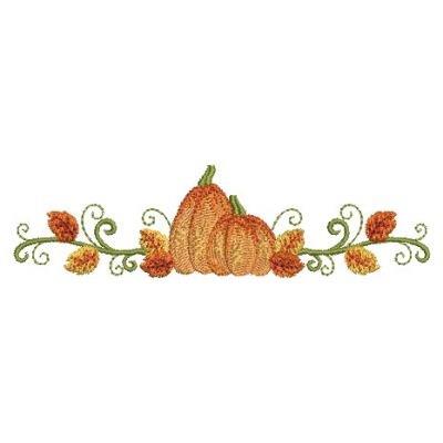 Pumpkin Potholder Covers In The Hoop Machine Embroidery - PicklePie Designs