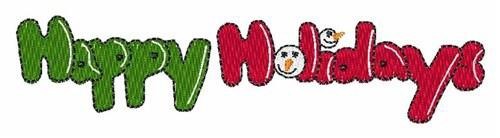 Happy Holidays