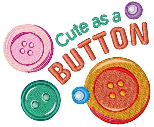 Colorful Buttons Embroidery Design