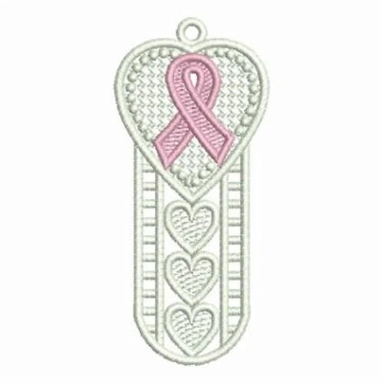 FSL Pink Ribbon Bookmarks