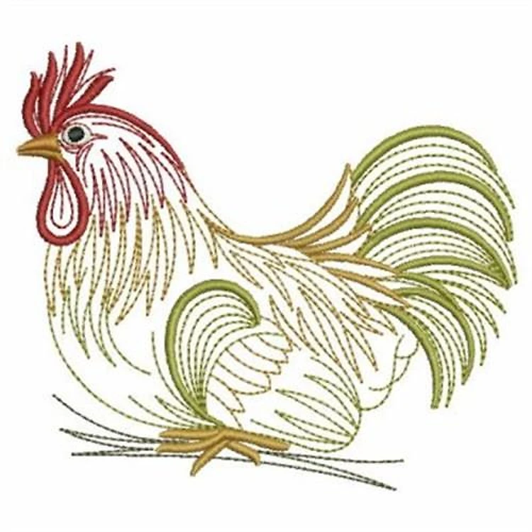Sitting Rooster