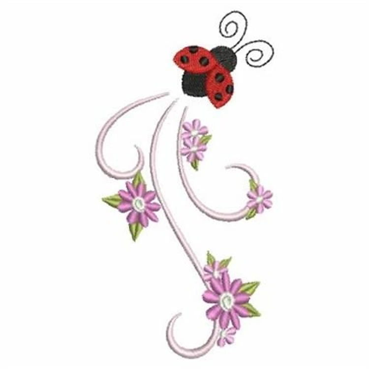 Ladybug In Flight