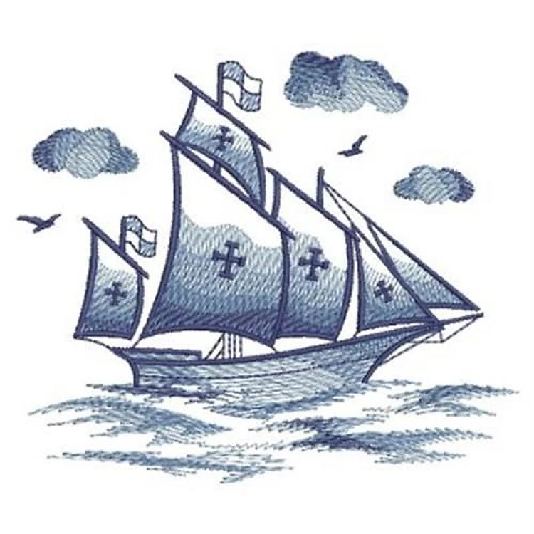 Sailing Ship Waves