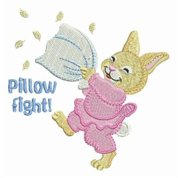 Bunny Pillow Fight