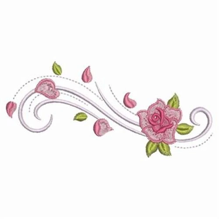 Flying Rose Petals